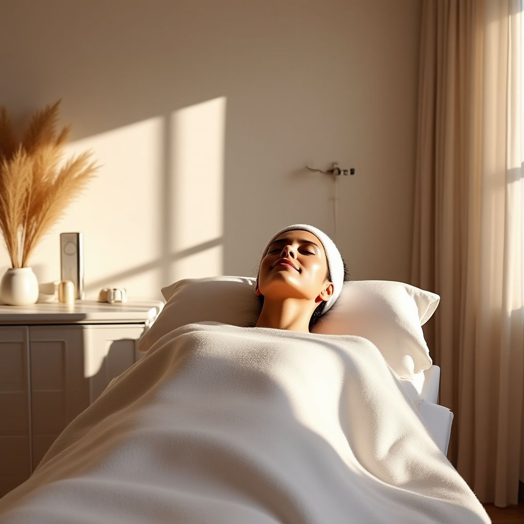 Behandelkamer gezichtsverzorging